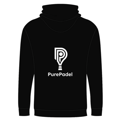 PurePadel Zip hoodie med tryk for og bag