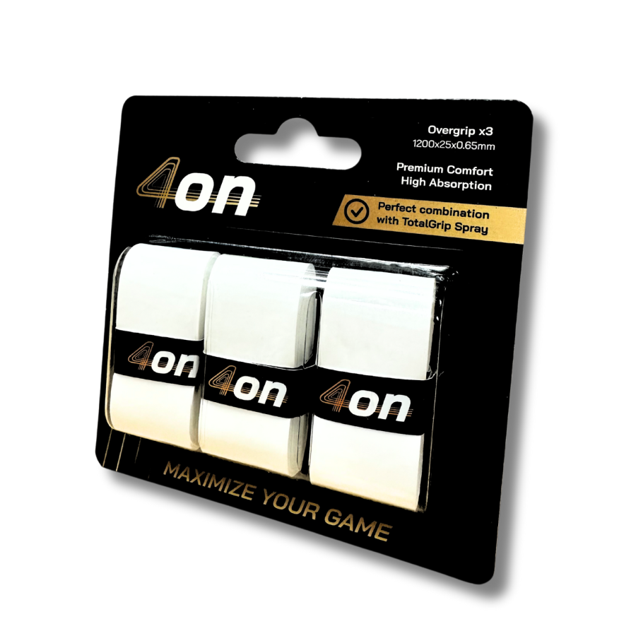 4On grip specielt udviklet til brug med spray og paste
